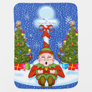 Sleepy Elf Baby Blanket