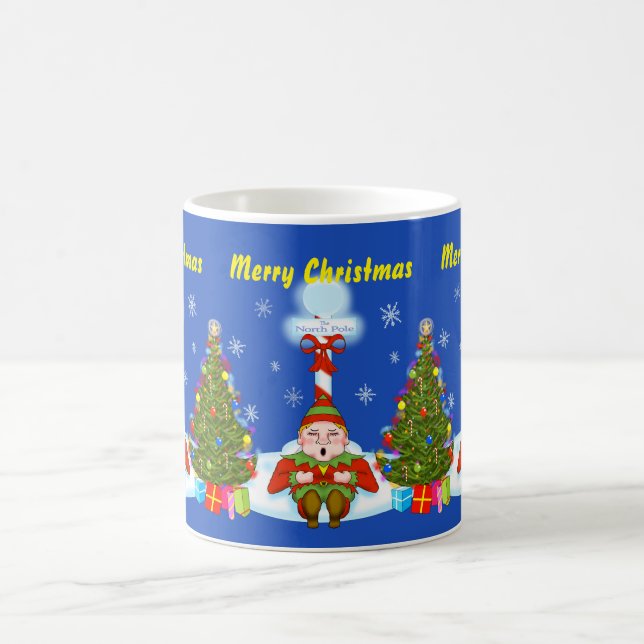 Sleepy Elf Mug (Center)