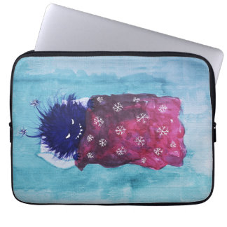 Sleepy Evil Bug Loves To Relax Laptop Sleeve