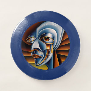 Sleepy Eyed Giant - Ken Gage Art Wham-O Frisbee