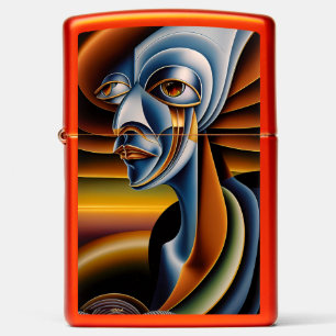 Sleepy Eyed Giant - Ken Gage Art Zippo Lighter