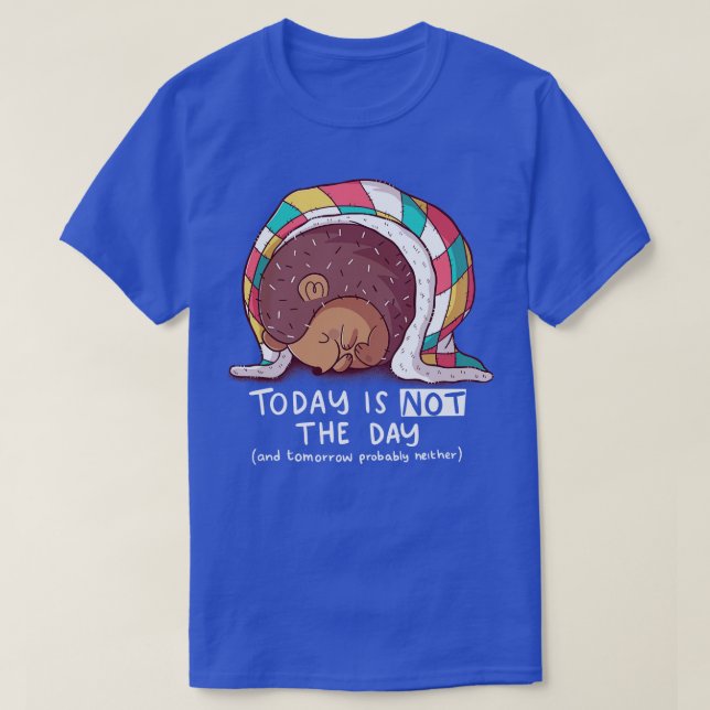 Sleepy Hedgehog T-Shirt (Design Front)