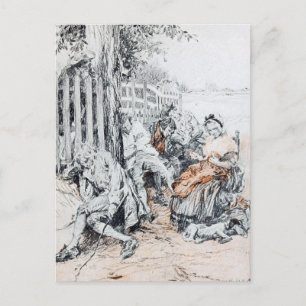 Sleepy Hollow: A Drowsy, Dreamy Influence Postcard