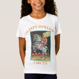 SLEEPY HOLLOW CIRCUS CLOWN, GIRL'S JERSEY T-SHIRT
