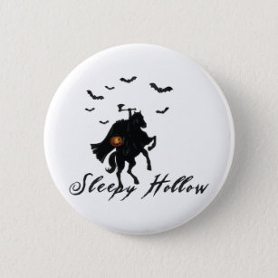 Sleepy Hollow Headless Horseman Button