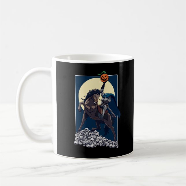 Sleepy Hollow Headless Horseman | Halloween Coffee Mug (Left)