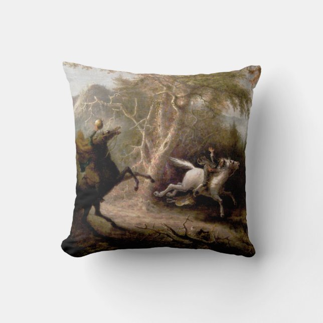 Sleepy Hollow Headless Horseman Pillow (Front)