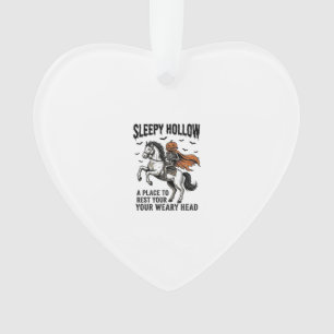 Sleepy Hollow Headless Horseman Vintage Halloween Ornament