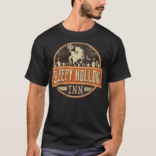 Sleepy Hollow INN Halloween  headless horseman  T_Shirt
