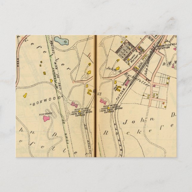 Sleepy Hollow, New York 2 Postcard (Front)