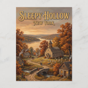 Sleepy Hollow New York Postcard