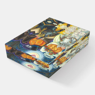 SLEEPY HOLLOW WEDDING BRIDE & GROOM PAPERWEIGHT