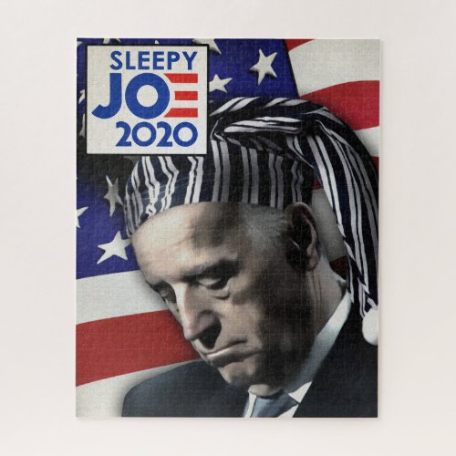 Sleepy Joe Biden Jigsaw Puzzle