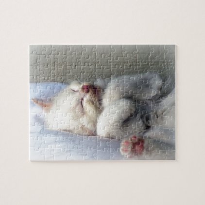 Sleepy Kitten Jigsaw Puzzle