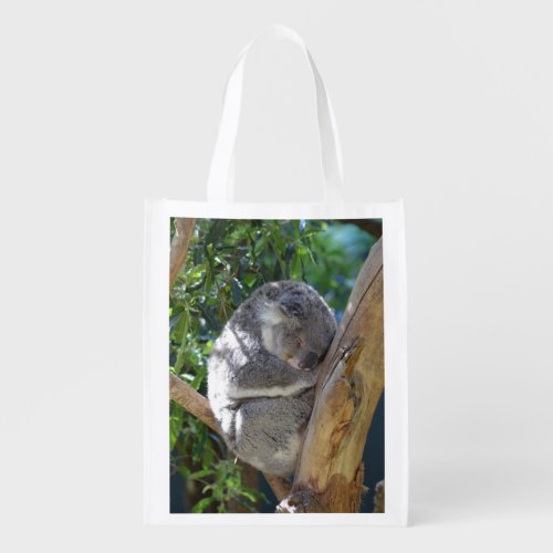 Sleepy Koala Reusable Grocery Bag