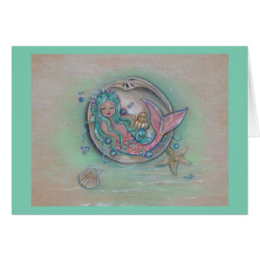 Sleepy little mermaid by Renee Lavoie (Front Horizontal)