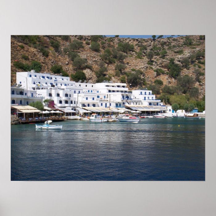 sleepy Loutro, Greece Posters