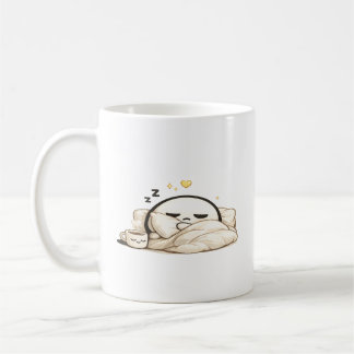 Sleepy Lunio Cozy Morning Coffee - Cute Kawaii Mug