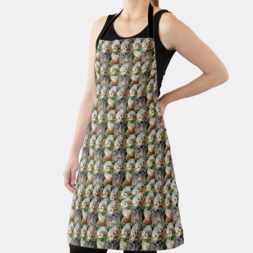 Sleepy Meerkat Photo Collage Apron