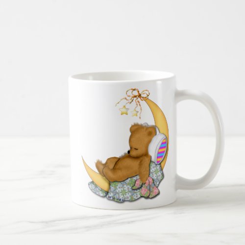 Sleepy Moon Bear Coffee Mug