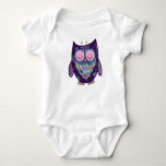 Sleepy Owl Infant Creeper