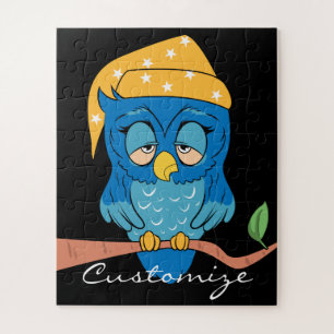 Sleepy Owl Thunder_Cove Jigsaw Puzzle