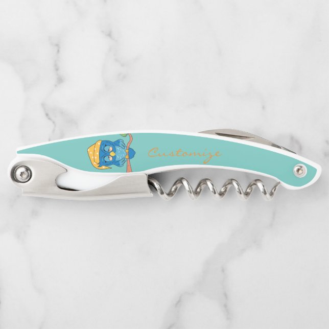 Sleepy Owl Thunder_Cove Waiter's Corkscrew (Front)