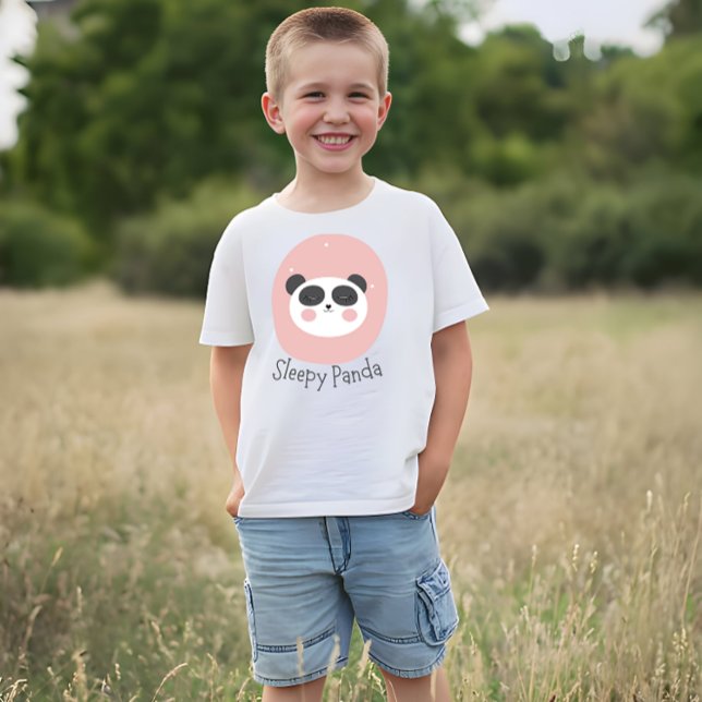 Sleepy panda T-Shirt (Creator Uploaded)