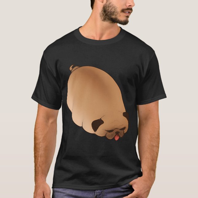 Sleepy Pug T-Shirt (Front)