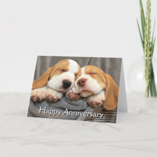 Sleepy Puppies Card
