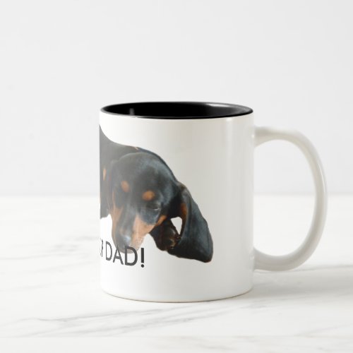 Sleepy Puppy Wake Up Mug for Dad