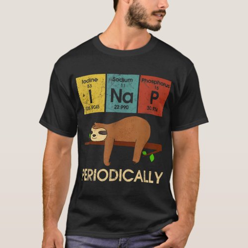 Sleepy Science Sloth Co T_Shirt