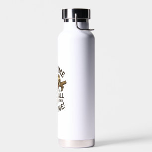 Sleepy Sloth Funny Water Bottle