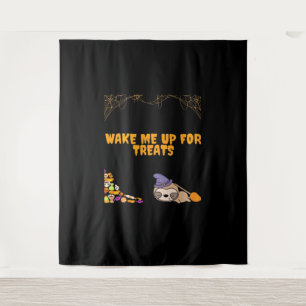 Sleepy sloth ready for Halloween treats! Classic T Tapestry