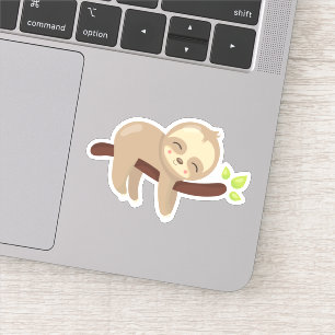 Sleepy Sloth. Sticker