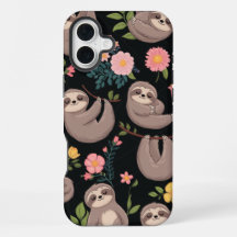 Sleepy Sloths & Floral Dreams