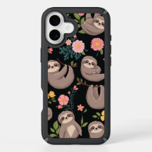 Sleepy Sloths & Floral Dreams