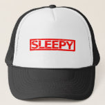 Sleepy Stamp Trucker Hat