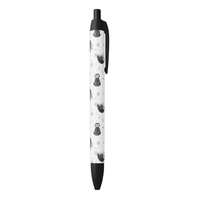 Sleepy Sweet Sloth Pattern Pen (Bottom (Vertical))