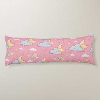 Sleepy Time Pink Body Pillow