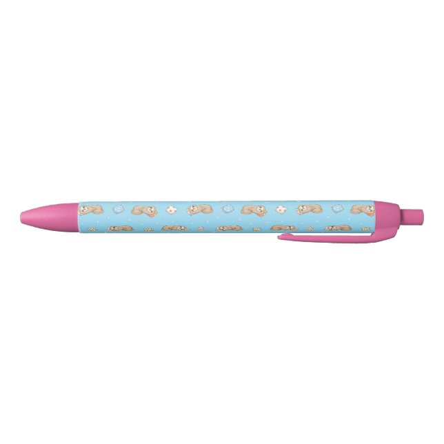 Sleepy Time Sloth Pattern Pen (Bottom)