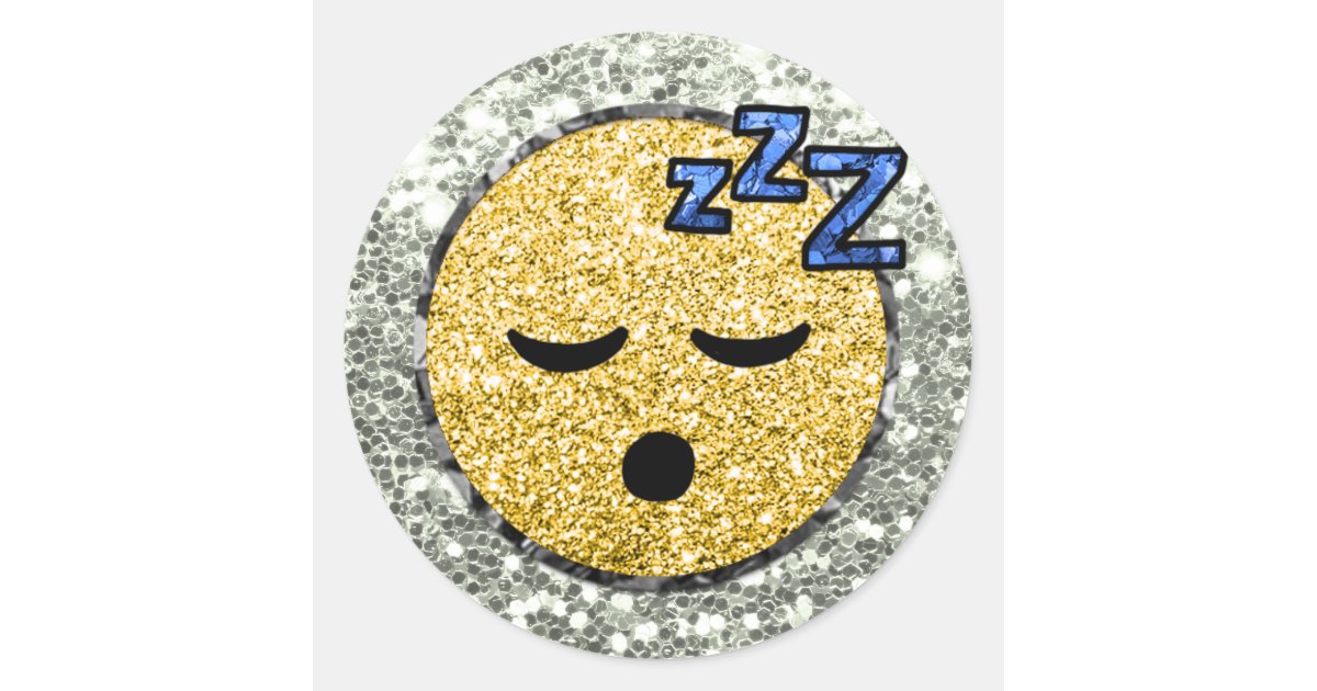 Emoji Faces Glitter Patch