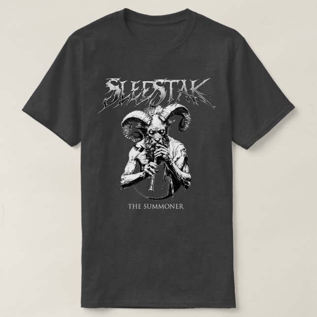 Sleestak The Summoner Heavy Doom Stoner Metal T-Shirt (Design Front)