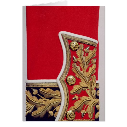 Sleeve detail of a British Army Uniform Cards (Front)