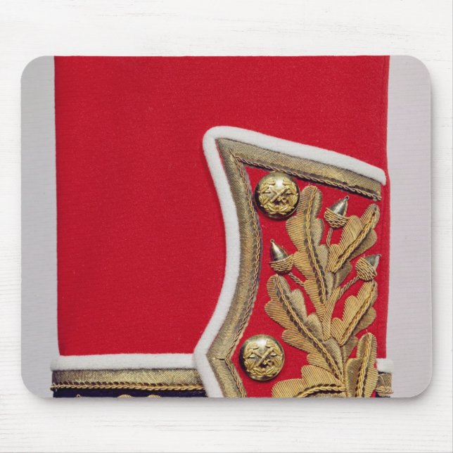 Sleeve detail of a British Army Uniform Mouse Pad (Front)