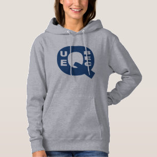 Sleeve gray sweat DESIGN QUEBEC Hoodie