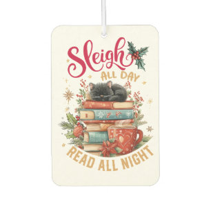 Sleigh All Day Read All Night Air Freshener