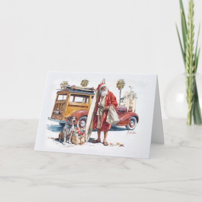 Sleigh Bells to Seashells Card (Front)