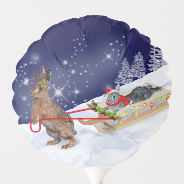 Sleigh Ride Balloon (Front)