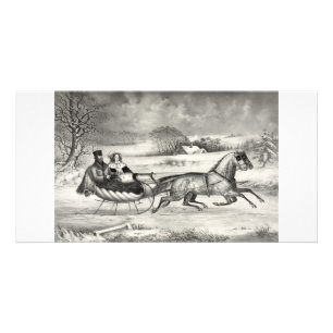 Sleigh Ride collector photo cards
